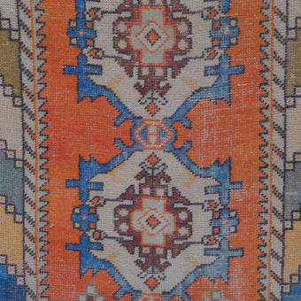 7190 Handwoven Vintage Rug 2'10x9'4