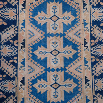 7191 Handwoven Vintage Rug 3'9x5'8