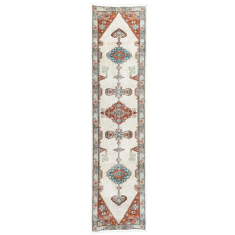 7380 Handwoven Vintage Rug 2'9 x 11’4