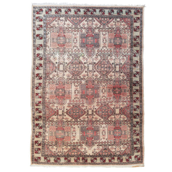 873 Handwoven Vintage Rug 6 x 8’8