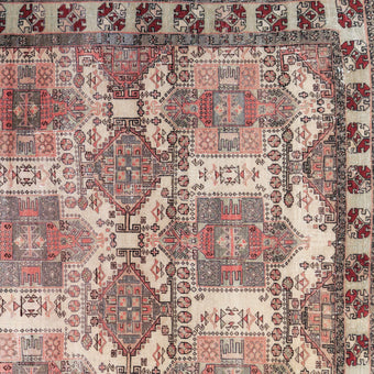873 Handwoven Vintage Rug 6 x 8’8