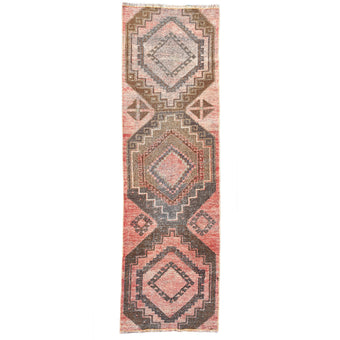 AK114 Handwoven Vintage Rug 3 x 9’9