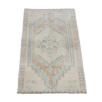 ER12 Handwoven Vintage Rug 3'4x6'2