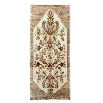 ER34 Handwoven Vintage Rug 1'6x3'6