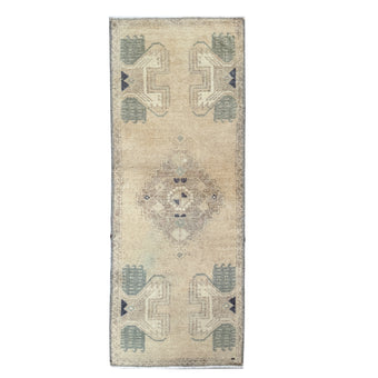 ER55 Handwoven Vintage Rug 1'5x3'9