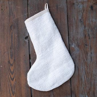 No. 306 Christmas Vintage Hemp Stocking