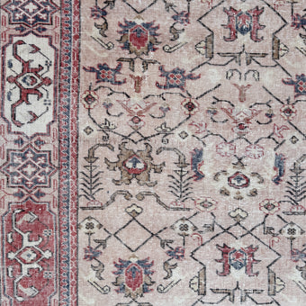 3547 Handwoven Vintage Rug 5'1x9