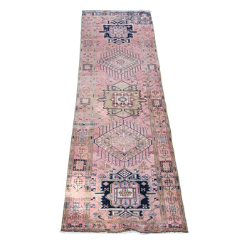 MA16 Handwoven Vintage Rug 3’1x11’4