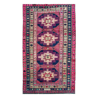 MA19 Handwoven Vintage Rug 5’1x9’11