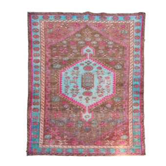 MA25 Handwoven Vintage Rug 4’2x6’5