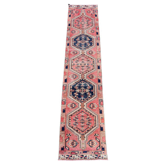 MA28 Handwoven Vintage Rug 2’1x10’11