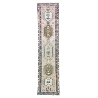 MA29 Handwoven Vintage Rug 2’1x10'7