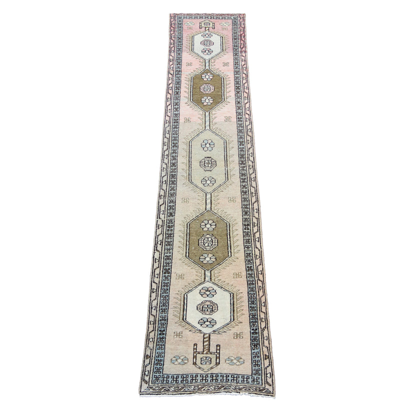 MA29 Handwoven Vintage Rug 2’1x10'7