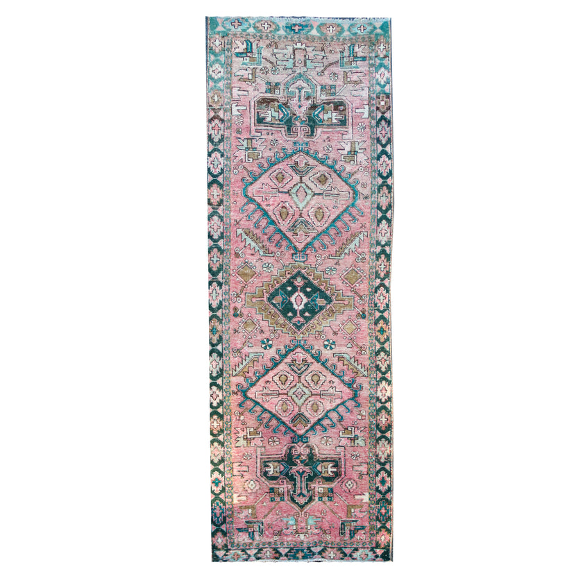 MA32 Handwoven Vintage Rug 3’7x12’2