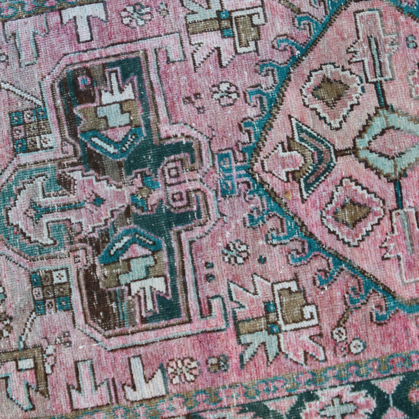 MA32 Handwoven Vintage Rug 3’7x12’2