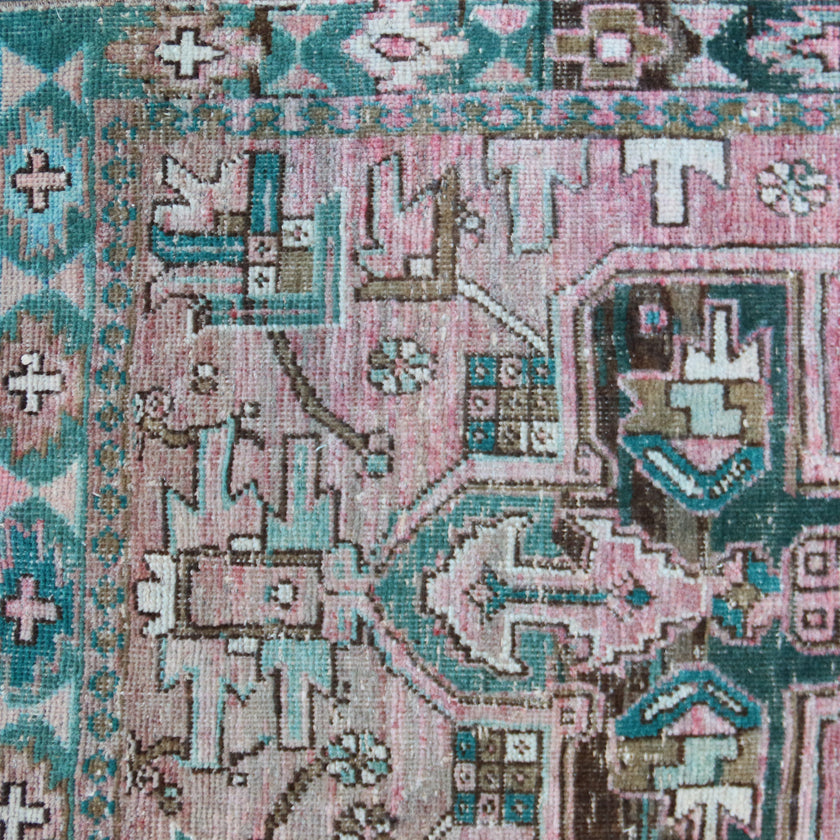 MA32 Handwoven Vintage Rug 3’7x12’2