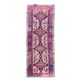 MA33 Handwoven Vintage Rug 3’2x10’7