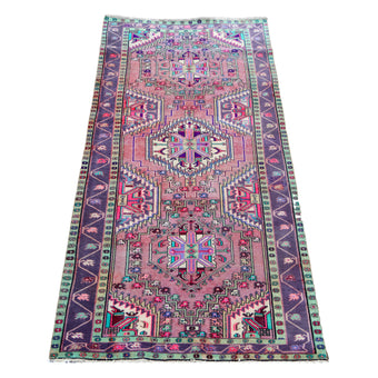 MA34 Handwoven Vintage Rug 4’4x9’11