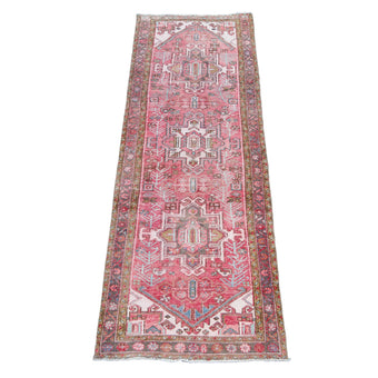ON HOLD MA35 Handwoven Vintage Rug 3’2x10'4