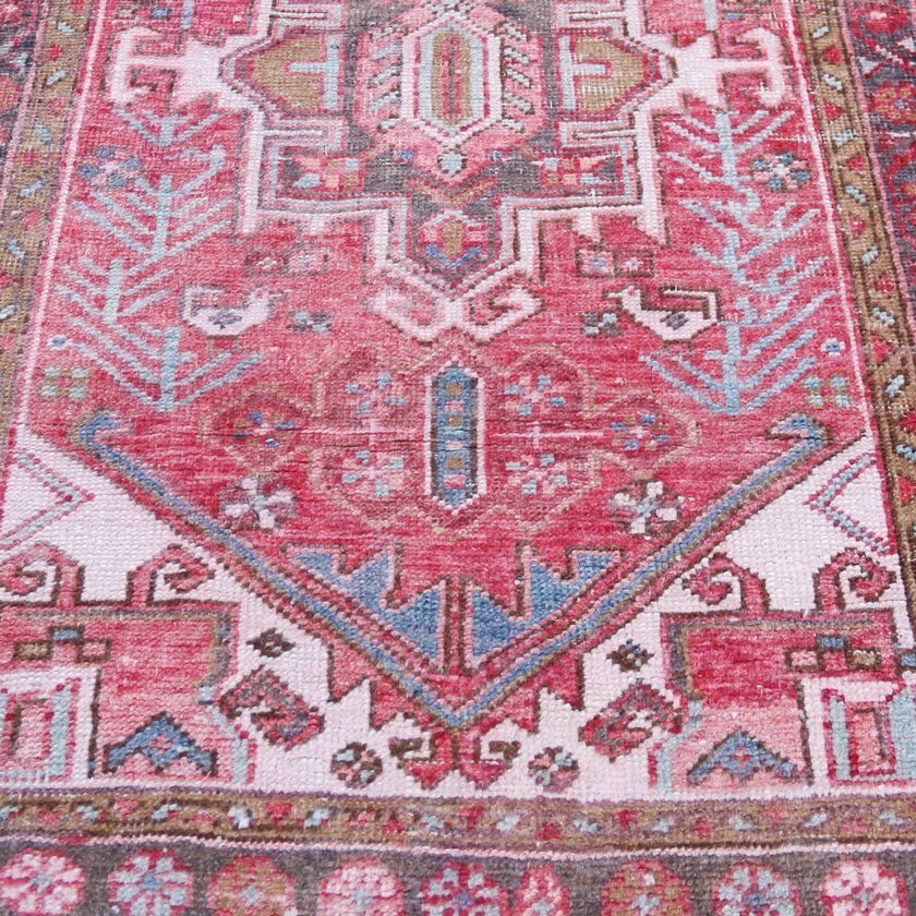 ON HOLD MA35 Handwoven Vintage Rug 3’2x10'4