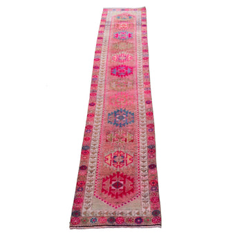 MA36 Handwoven Vintage Rug 2’5x13’1
