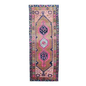 MA45 Handwoven Vintage Rug 3'7x10'3