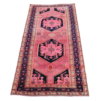 MA46 Handwoven Vintage Rug 4'7x10'2