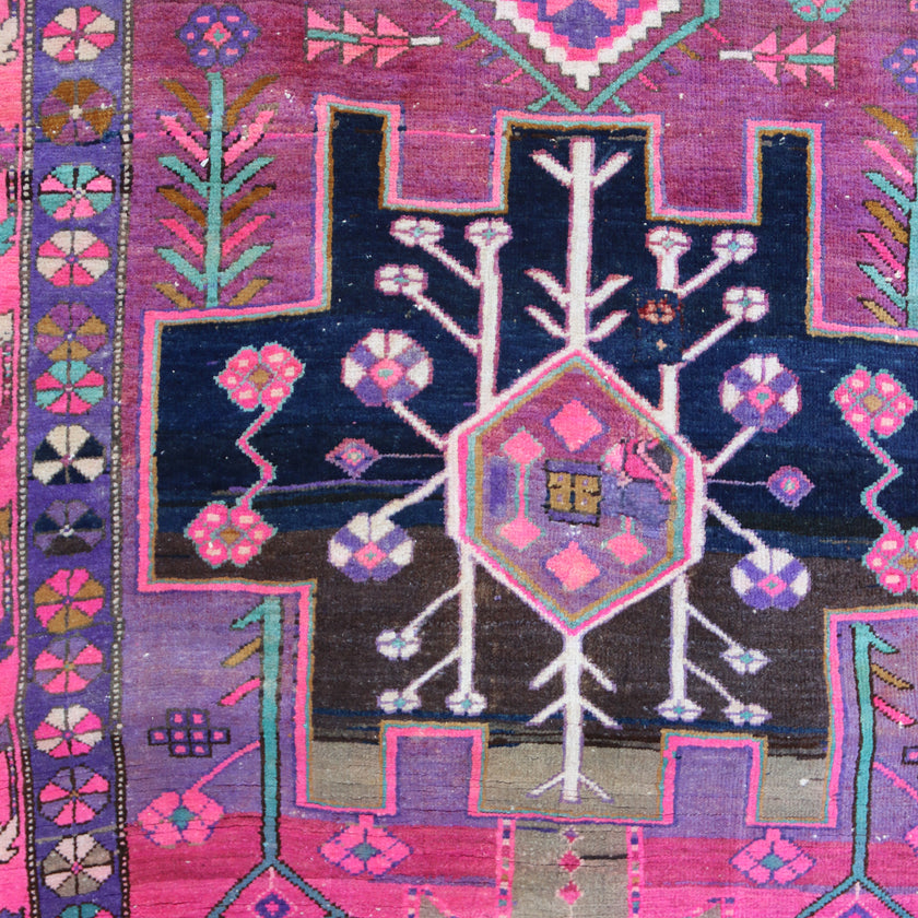 MA53 Handwoven Vintage Rug 3'6x10'6
