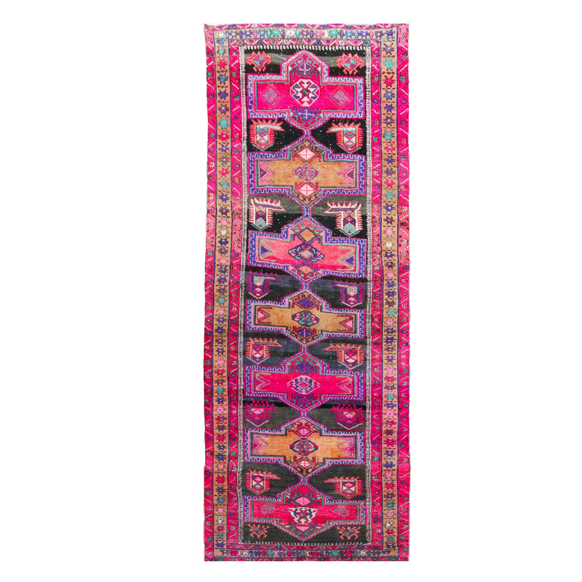 MA60 Handwoven Vintage Rug 3'8x11'4