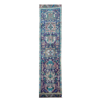 MA65 Handwoven Vintage Rug 2'2x11'6