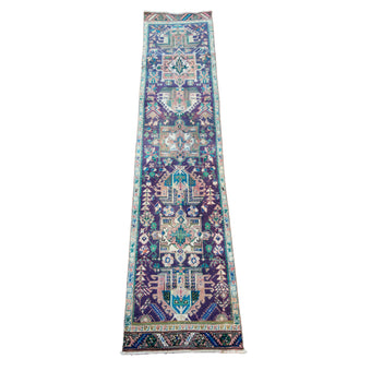 MA65 Handwoven Vintage Rug 2'2x11'6