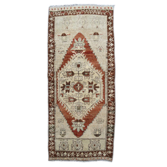 MB258 Handwoven Vintage Rug 1'6 x 3’7