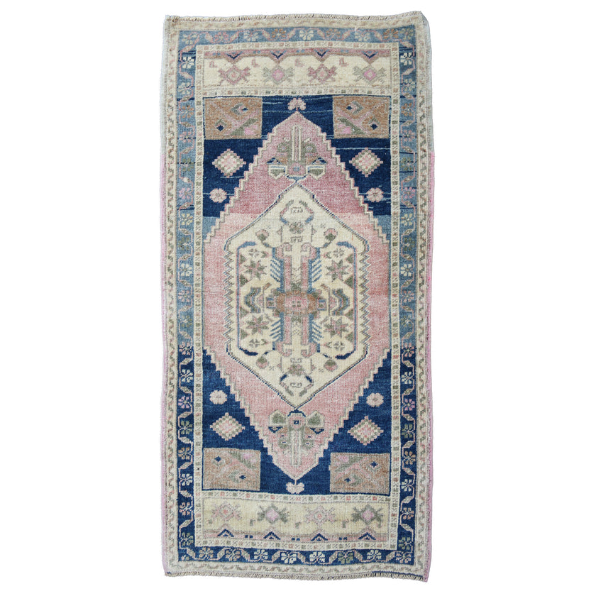 MB261 Handwoven Vintage Rug 2 x 4’3