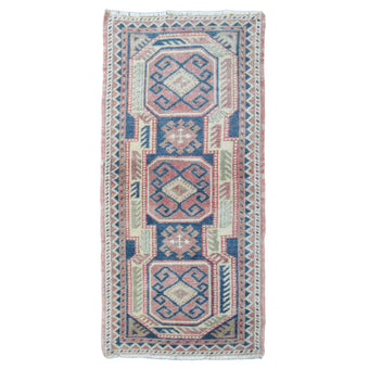MB262 Handwoven Vintage Rug 1’11 x 4’2