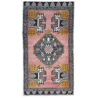 MB265 Handwoven Vintage Rug 1'9 x 3’3