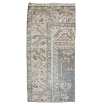 MB272 Handwoven Vintage Rug 1'8 x 3’6