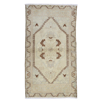MB276 Handwoven Vintage Rug 1'8 x 3’2