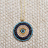 14k Gold Evil Eye Necklace 01