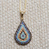 14K Gold Evil Eye Necklace 02