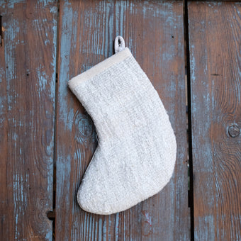 No. 333 Mini Size Christmas Vintage Hemp Stocking