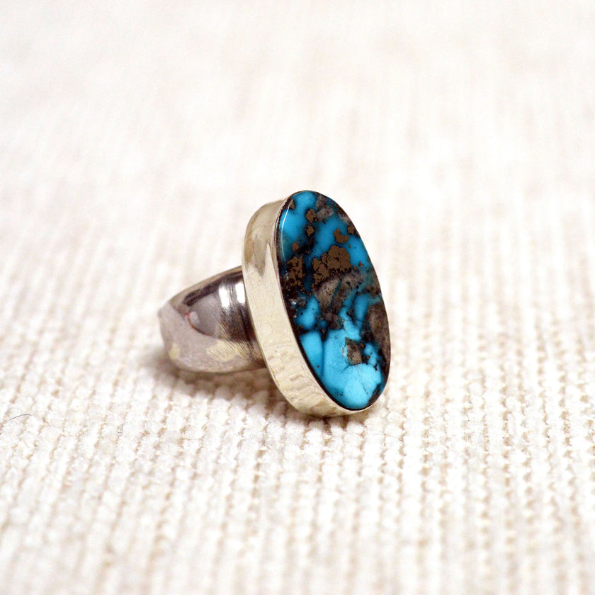 Handmade Silver & Turquoise Ring 05