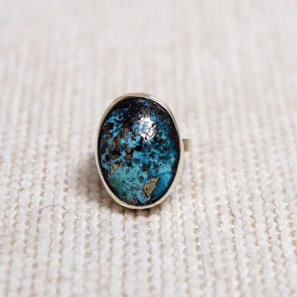 Handmade Silver & Turquoise Ring 06
