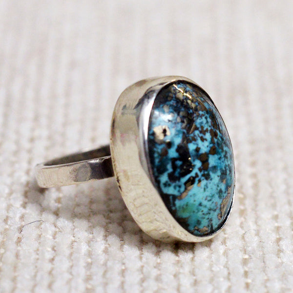Handmade Silver & Turquoise Ring 06