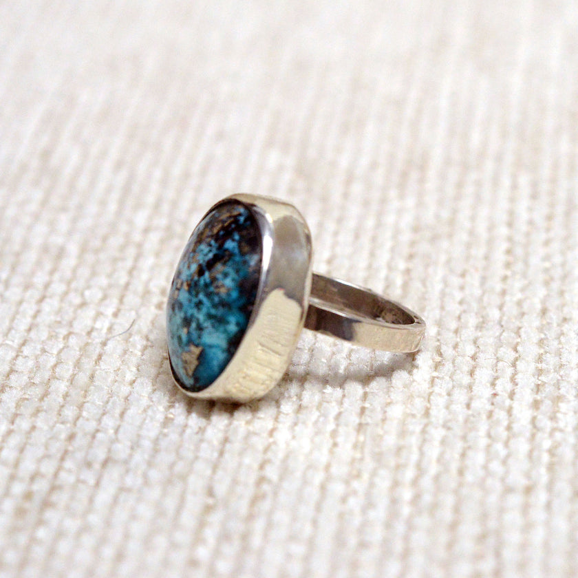 Handmade Silver & Turquoise Ring 06