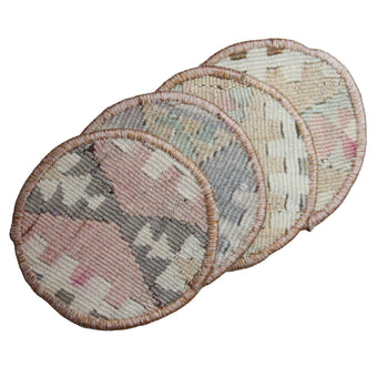Kilim Coasters #11 | Set of 4