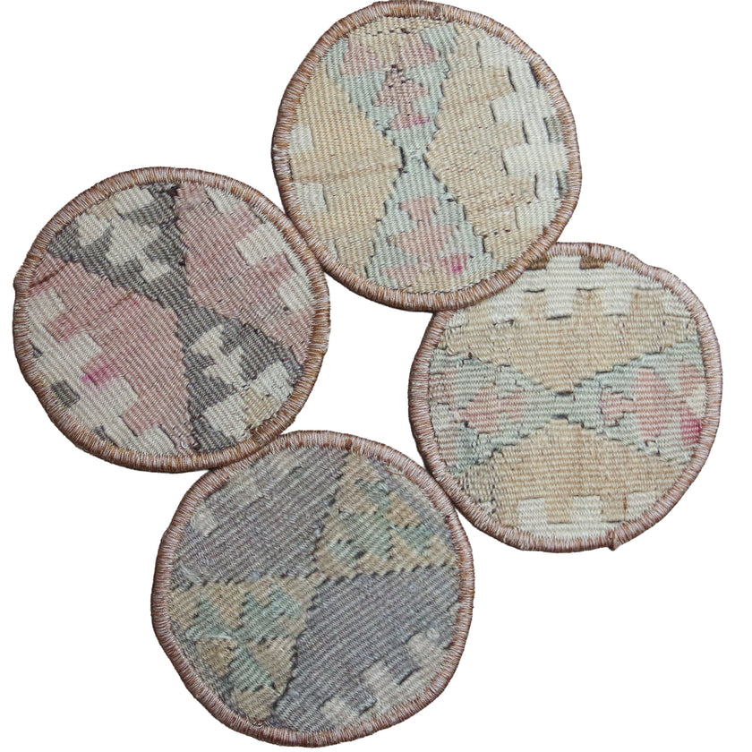 Kilim Coasters #11 | Set of 4