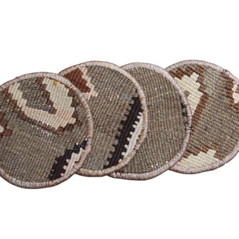 Kilim Coasters #12 | Set of 4