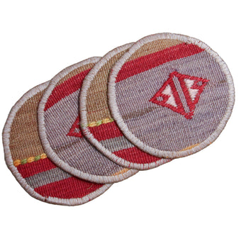 Kilim Coasters #16 | Set of 4