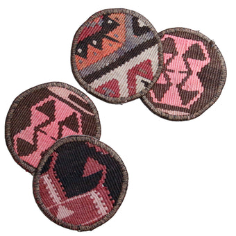Kilim Coasters #18 | Set of 4