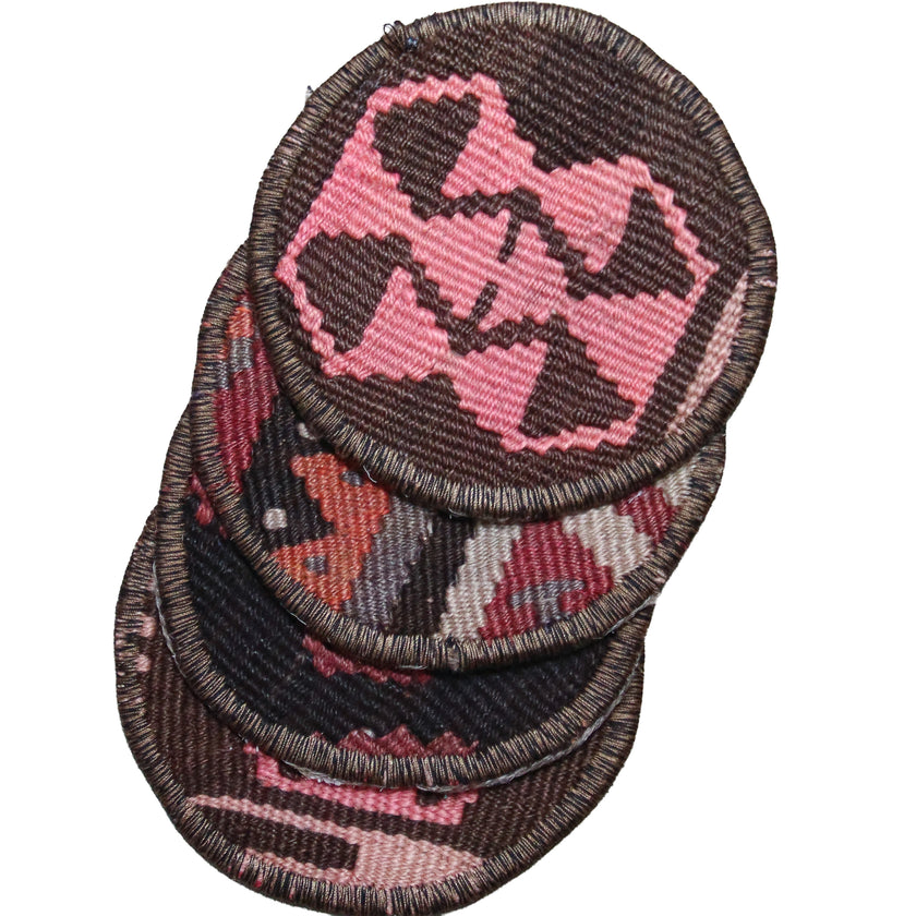 Kilim Coasters #18 | Set of 4